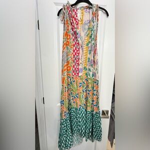 Anthropologie colorful maxis; size s